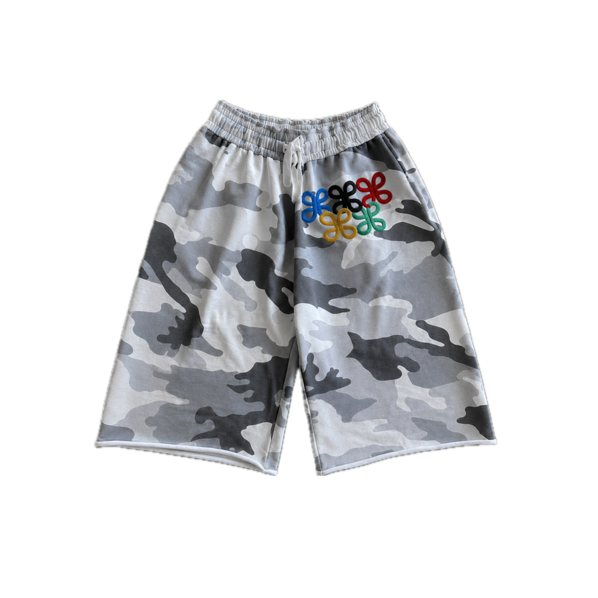 "WHITEOUT" SHORTS